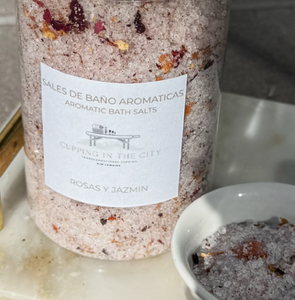 Roses & Jasmine Aromatic Bath Salts